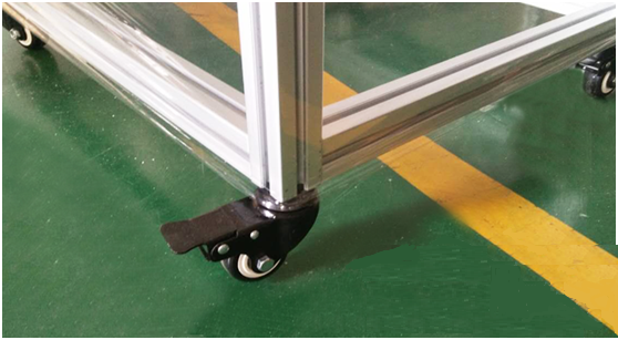 為移動方便鋁型材流水輸送線可以安裝腳輪嗎？好處有哪些？