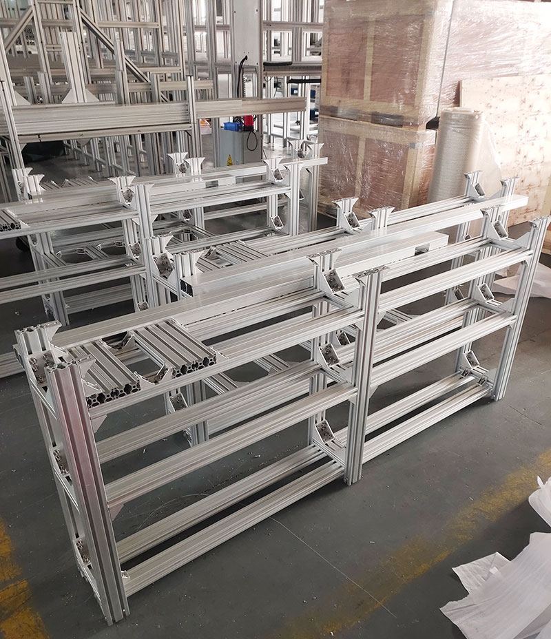 鋁型材流水線機(jī)架